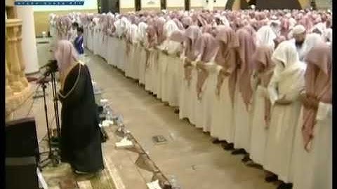 تلاوة  نادره من التوبه من صلاه التراويح للشيخ ياسر الدوسري  عام 1425