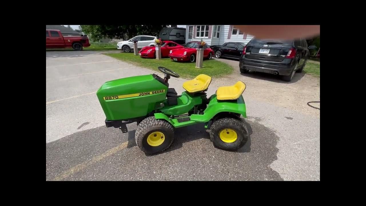 John Deere Articulated Lawn Tractor YouTube