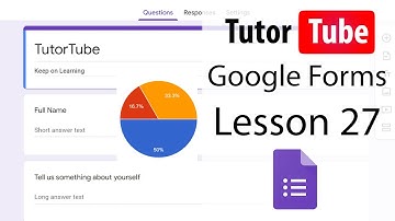 Google Forms Tutorial - Lesson 27 - Unlinking and Relinking Response Sheets