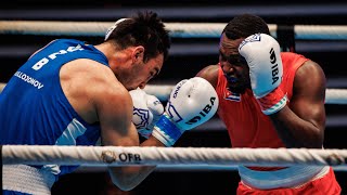 Julio César La Cruz (CUB) vs. Lazizbek Mullojonov (UZB) IBA World Championships 2023 QF's (92kg)