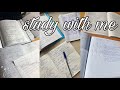 STUDY WITH ME #17  || учись со мной || мотивация на учебу