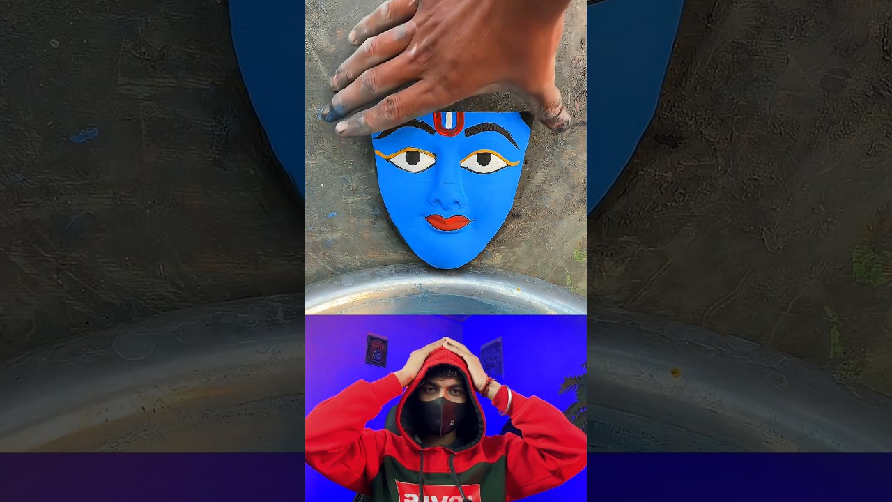 hu ru ru Rajasthani song🔥hu ru ru song🚩Krishna statue making at home🙏laddu gopal