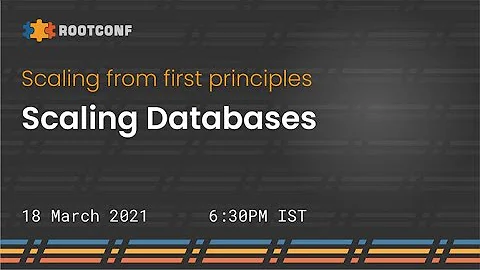 How to design large-scale, database-driven applications
