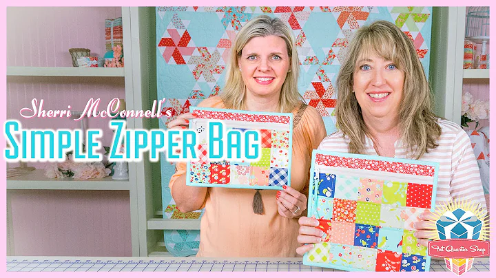 How to Sew a Simple Zipper Bag! Featuring Sherri M...