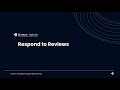 Respond to Reviews