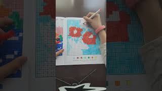 Color By Number #amazing #makeyourdaycount #crayola #art #artist #pixelart #coloringart #trending