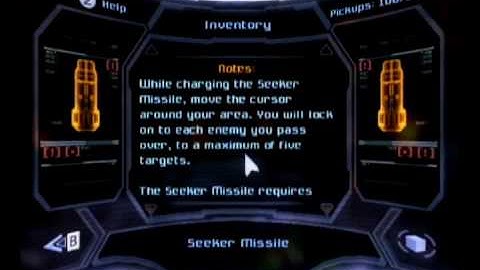 Metroid Prime 3: Corruption 100% Walkthrough Part 100 - Looking Over the Weapon Descriptions