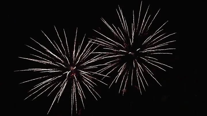Festive Fireworks Stock Video