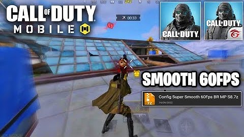 60FPS SUPER SMOOTH CONFIG IN COD MOBILE | FIX FPS DROP BR/MP | CONFIG CODM SEASON 8