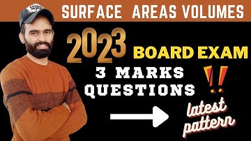 Surface Area and Volume Class 10 | chapter 13 | Most Important questions | CBSE Class 10 2022-23