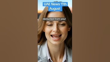 UAE News Roundup August 11, 2025 | Data Laws, Startups, AI, Safety & More!