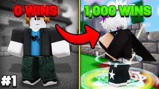 Road To 15,000 Wins In Roblox Bedwars... #1