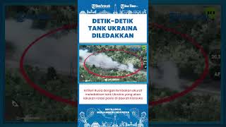 Short | Detik-Detik Kendaraan Tempur Infanteri Ukraina Kena Bidikan Tentara Rusia Di Kupyansk