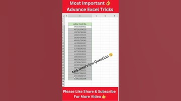 Advance Excel Tricks || use Of Custom Formatting #excel #exceltutorials #tips #shorts