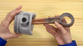 【羊毛フェルト SRピストン(実物大サイズ)】Vol.3：ピストン～組立て