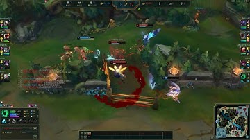 Thresh hook prediction on Kaisa Ult