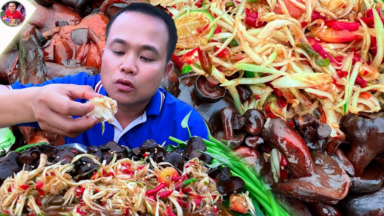 ฤดูกาลนี้ต้องจัดแล้ว นึ่งเห็ดตับเต่า แกล้มตำหมากหุ่งผักจากสวนหยุบแซ่บๆ สุดยอดคัก