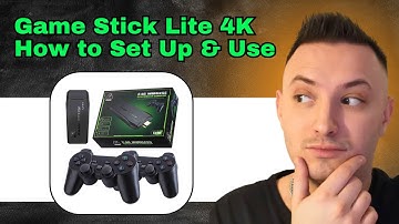 Game Stick Lite 4K How to Set Up & Use (Step By Step Guide)