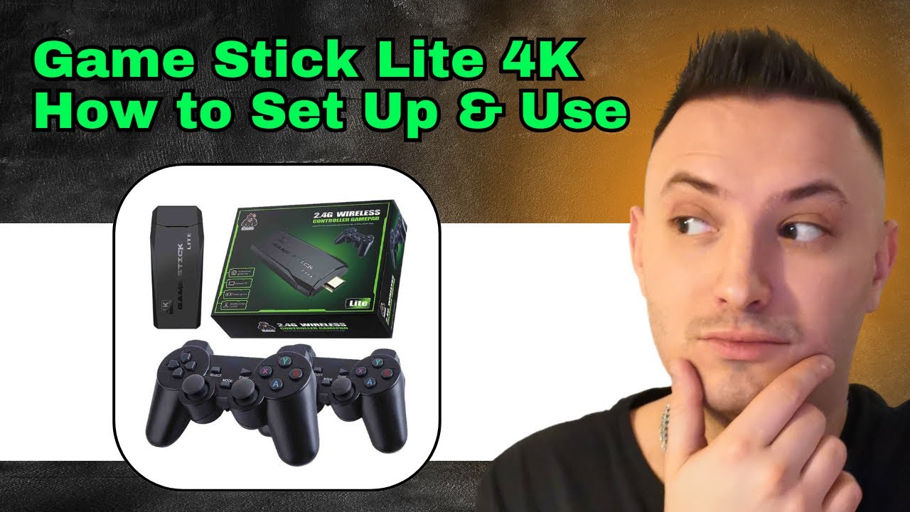 Game Stick Lite 4K How to Set Up & Use (Step By Step Guide)