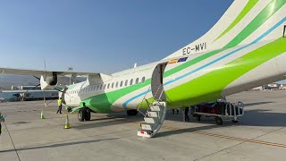 TRIP REPORT | Un vuelo turbulento ;) | LanzaroteTenerife Sur | Binter ATR72600