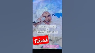 TAHNIAH!!! #ainaabdul #AJL37 #viral #shorts #short #shortsvideo #malaysia #music #2023