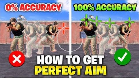 Improve Your Aim 100% With This One Trick | PUBG MOBILE/BGMI
