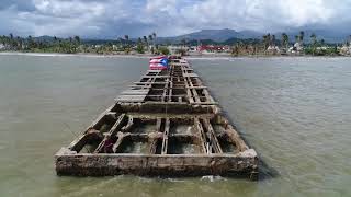 EL MUELLE PUNTA SANTIAGO DESPUÉS DE MARÍA