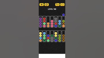 Ball sort puzzle. Level 199.