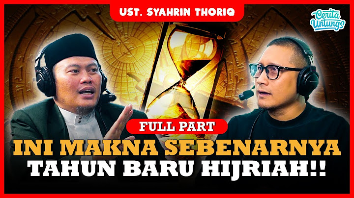Tahun Baru Islam Bid'ah?? Ini Faktanya!! - Ust. Syahrin Thoriq