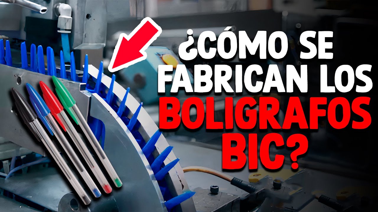 Cómo Se Fabrican Los BOLÍGRAFOS En Fábrica? [Proceso Completo