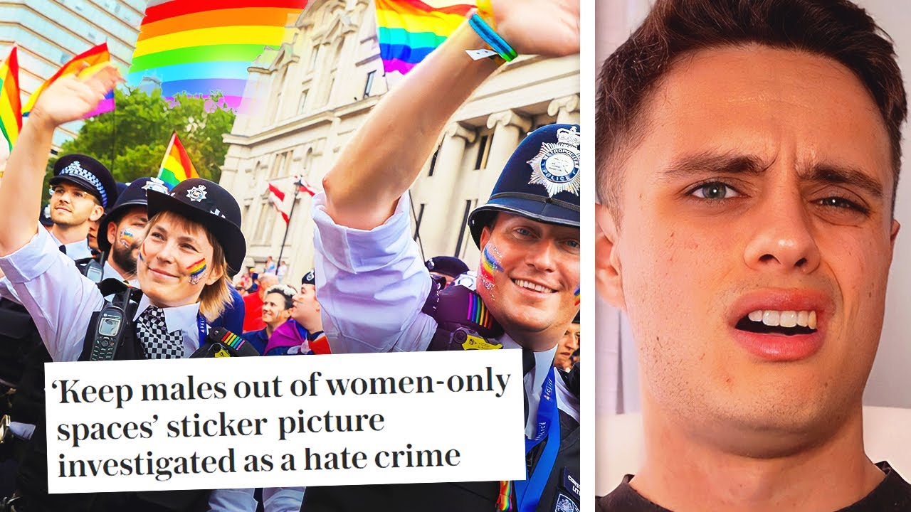 Police Investigate 73 YEAR OLD WOMAN For HATE CRIME Over Taking A Picture Of A Sticker?!...