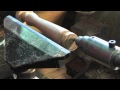 Elliptische Werkzeuggriffe drechseln - Turning wooden elliptic tool handles
