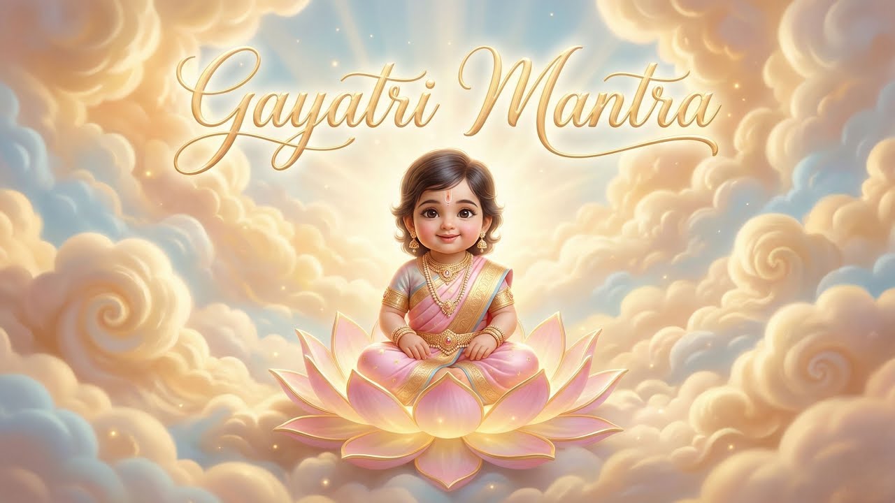 Peaceful Gayatri Mantra 30 Minutes | Gentle Devotion Flow | Bal Kirtan