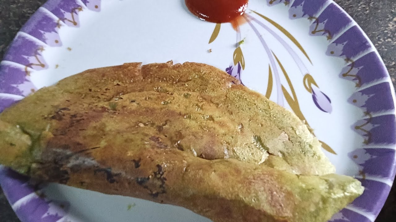 पालक का डोसा एकदम आसान तरीके से घर पर,,👍☺️☺️