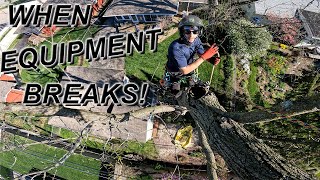 When Equipment BREAKS They Call In The Climbers!