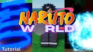 How to play NARUTO WORLD in Roblox... | New Naruto Game!
