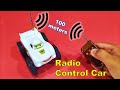 How to make a simple wireless remote control car at home