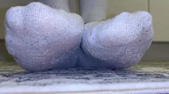 Sweaty Thick Male Crew Socks & Feet 😈