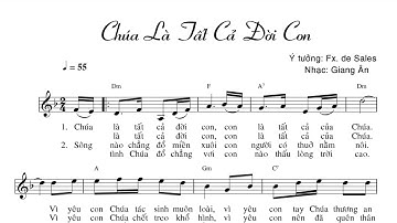 CHÚA LÀ TẤT CẢ ĐỜI CON - GIANG ÂN - Trình bày Sr. Yên Giang - ( HL - CN 29 )