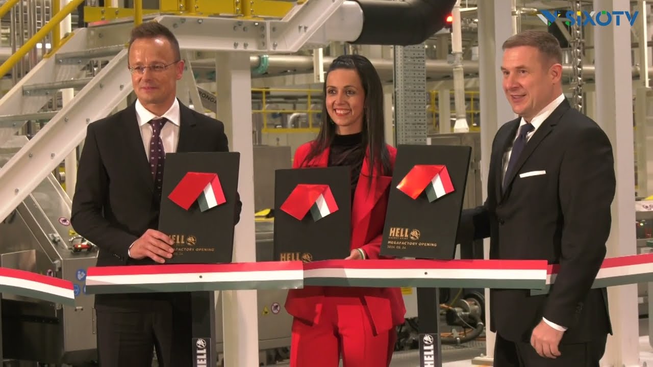 Átadták a Hell Energy 80 milliárd forint értékű kapacitásbővítő beruházását Szikszó határában