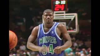 Classic NBA Games Full HD-  Minnesota Timberwolves at Knicks, January 17, 94, Rookie Isiah Rider