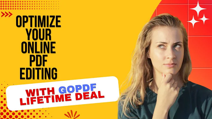 GoPDF Lifetime Deal I Optimize Your Online PDF Editing