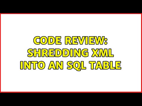 Code Review: Shredding