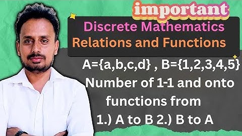 Discrete Mathematics Module 3: One-to-One & Onto Functions | VTU BCS405a Explained