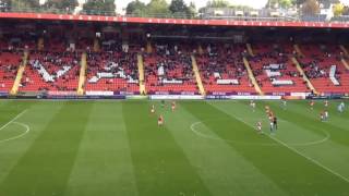 Fans Throw Toy Pigs as a Protest - Charlton vs Coventry screenshot 4