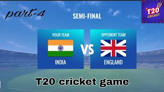 INDIA VS ENGLAND | T20 Cricket Champions 3D Android |Tournament part 4 | screenshot 5