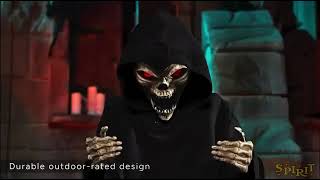 Spirit Halloween 2026 - Screaming Reaper  - Animatronic demo