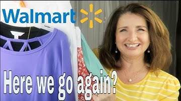 Walmart Spring Summer Haul & Try On   Over 50!