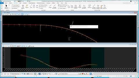 Import Points with Station Offset and label them