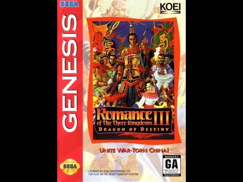 Romance of the Three Kingdoms III :Dragon of Destiny (Mega Drive)